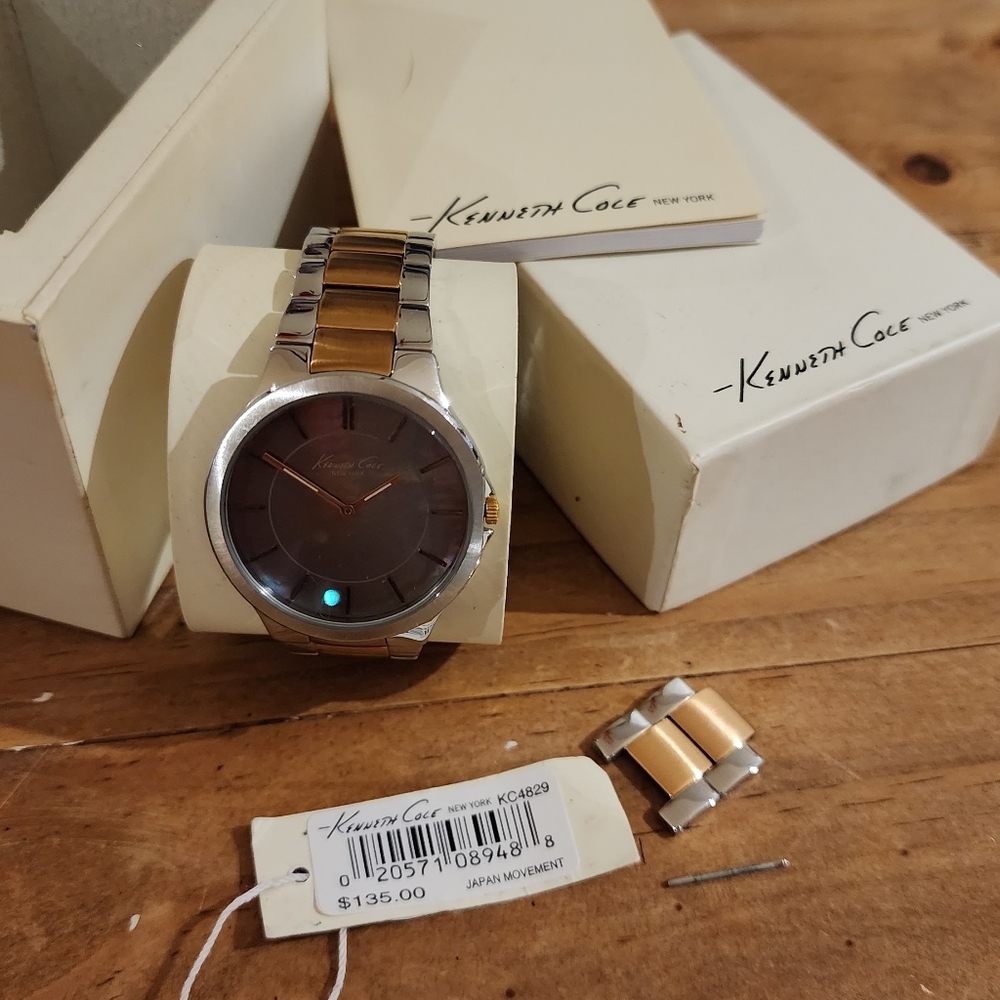 Kenneth Mother of Pearl's Rose Gold mix